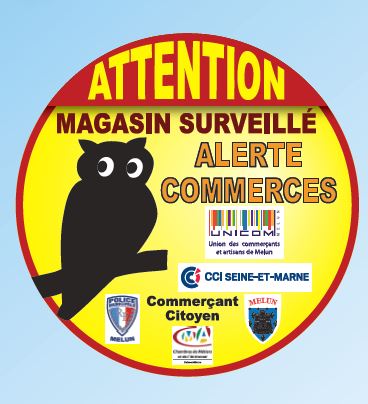 alerte commerces Melun