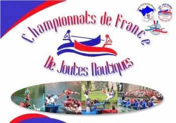 Championnats de France de joutes nautiques le samedi 31/08 et dimanche 01/09