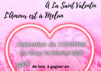 A la Saint Valentin, l’amour est à Melun 2021