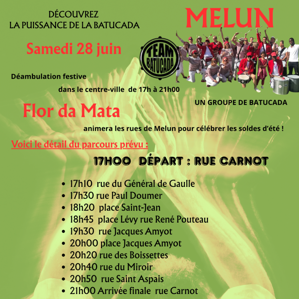 programme BATUCADA
