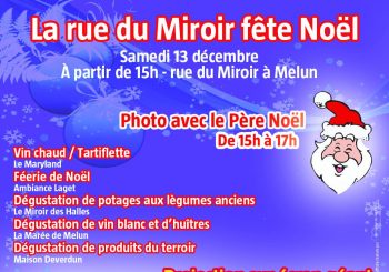 La rue du Miroir fête Noël le samedi 13 décembre !