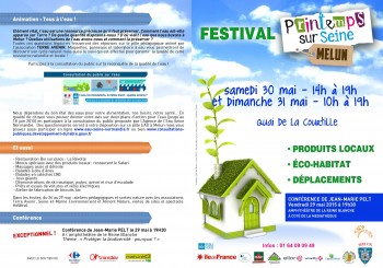Festival Printemps sur Seine, les 30 et 31 mai 2015