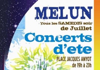 Concerts d’été tous les samedis soir de juillet 2015