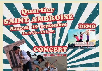 Fête Saint Ambroise 3ème édition le samedi 19 septembre 2015