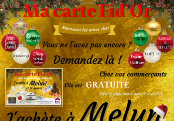 Mission carte » Fid’or de Noël » à Melun