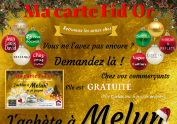 Mission carte  » Fid’or de Noël  » à Melun